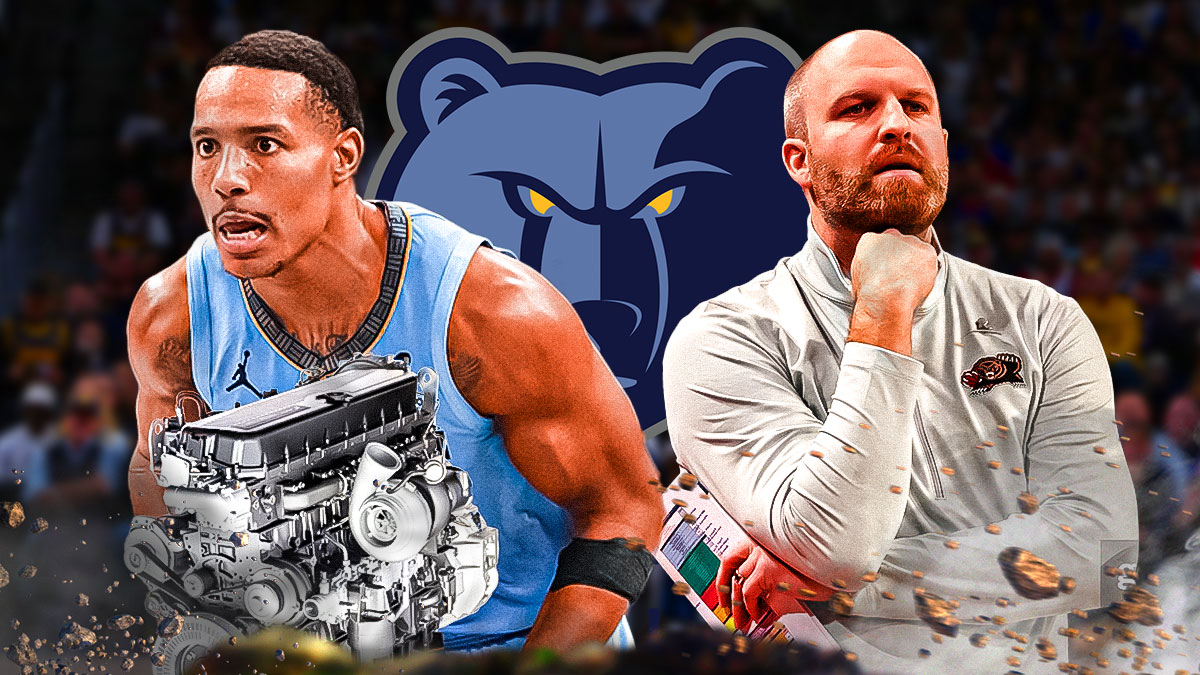 Desmond Bane, a huge engine, Taylor Jenkins, Grizzlies logo