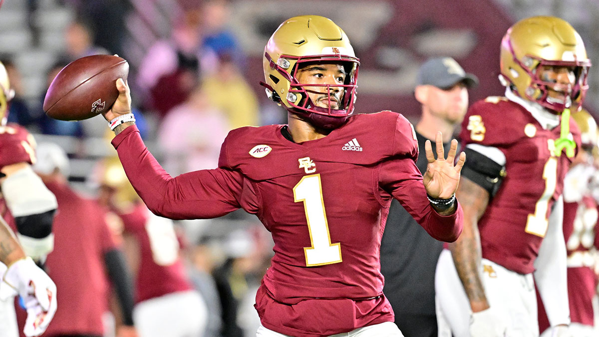 Boston College football's Thomas Castellanos enters transfer portal