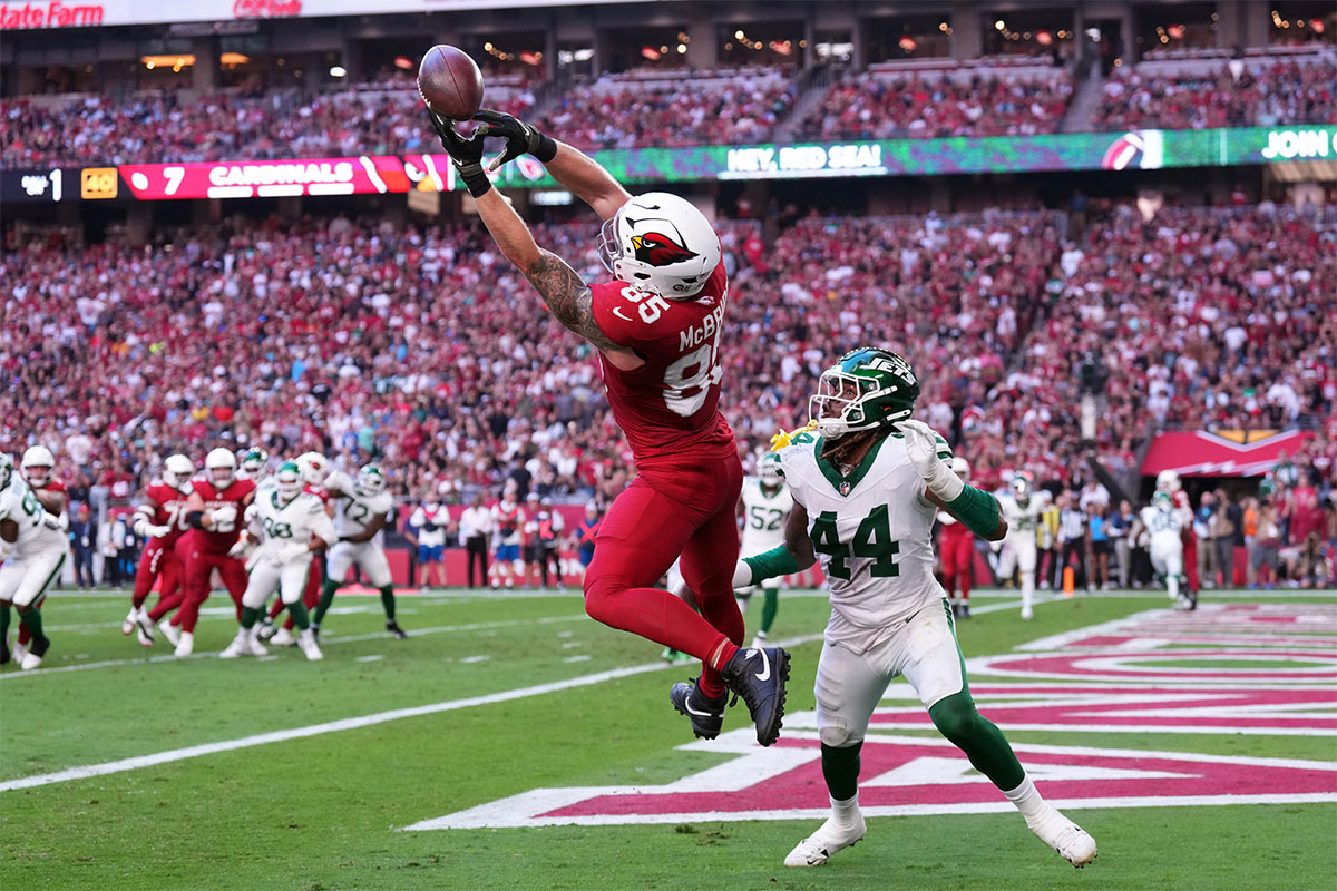 Cardinals' Trey Mcbride Gets Green Light Ahead Of Week 15 Vs. Patriots