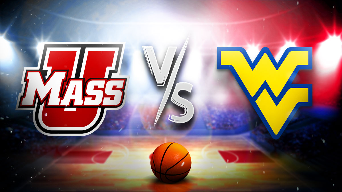 UMass West Virginia prediction, college basketball odds
