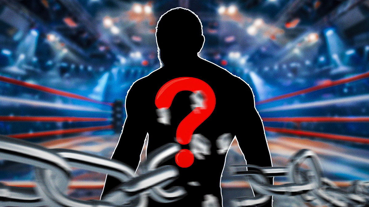 Silhouette of WWE star Wade Barrett, who could make an in-ring return.