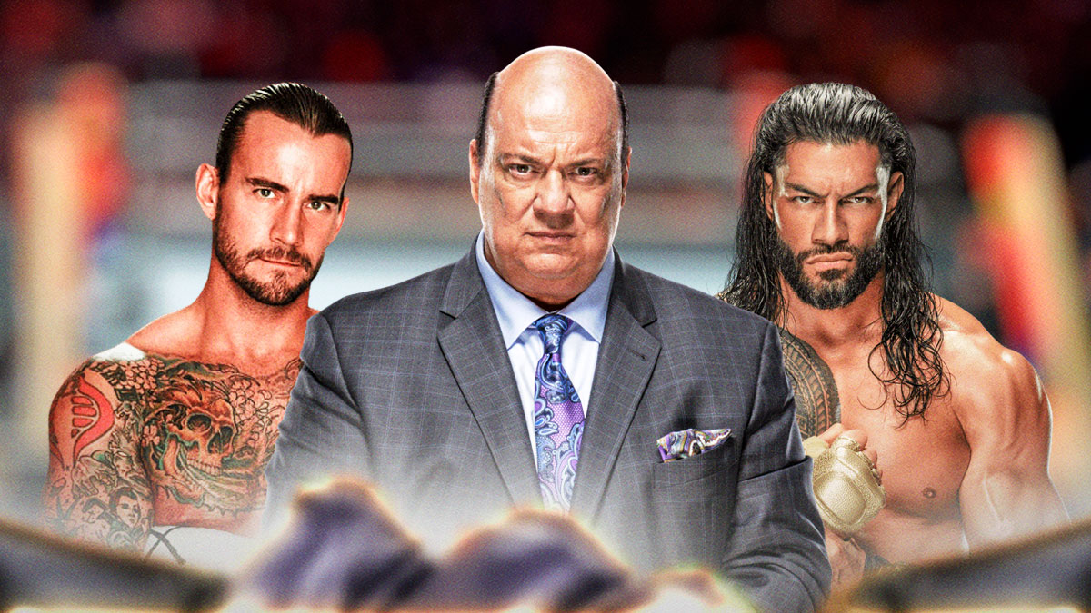 WWE fans panic after Paul Heyman Roman ReignsCM Punk return offair moment