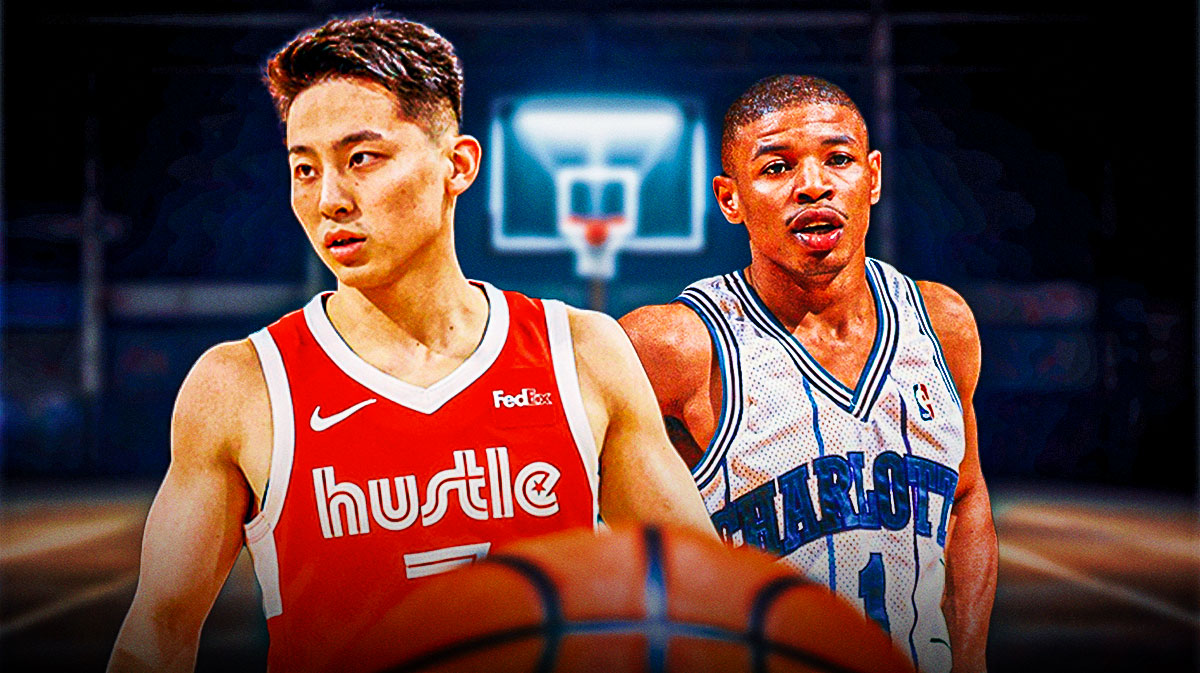 Yuki Kawamura and Muggsy Bogues