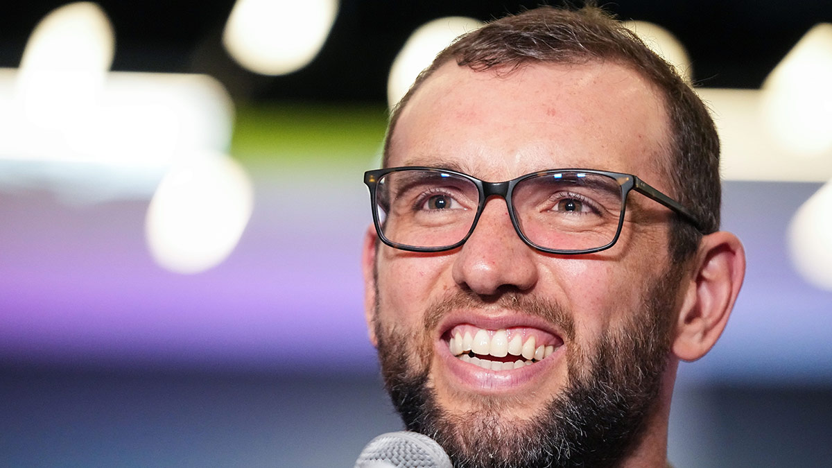 Former Colts quarterback Andrew Luck