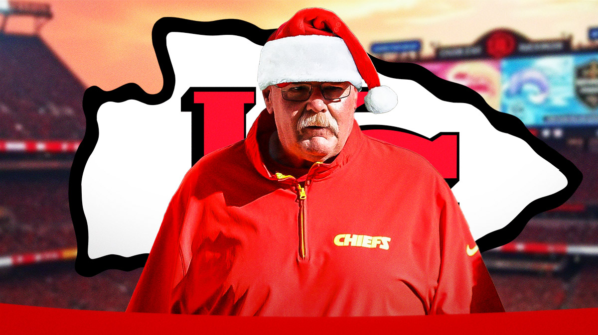 Andy Reid hilariously dresses up as Santa after Chiefs clinch No
