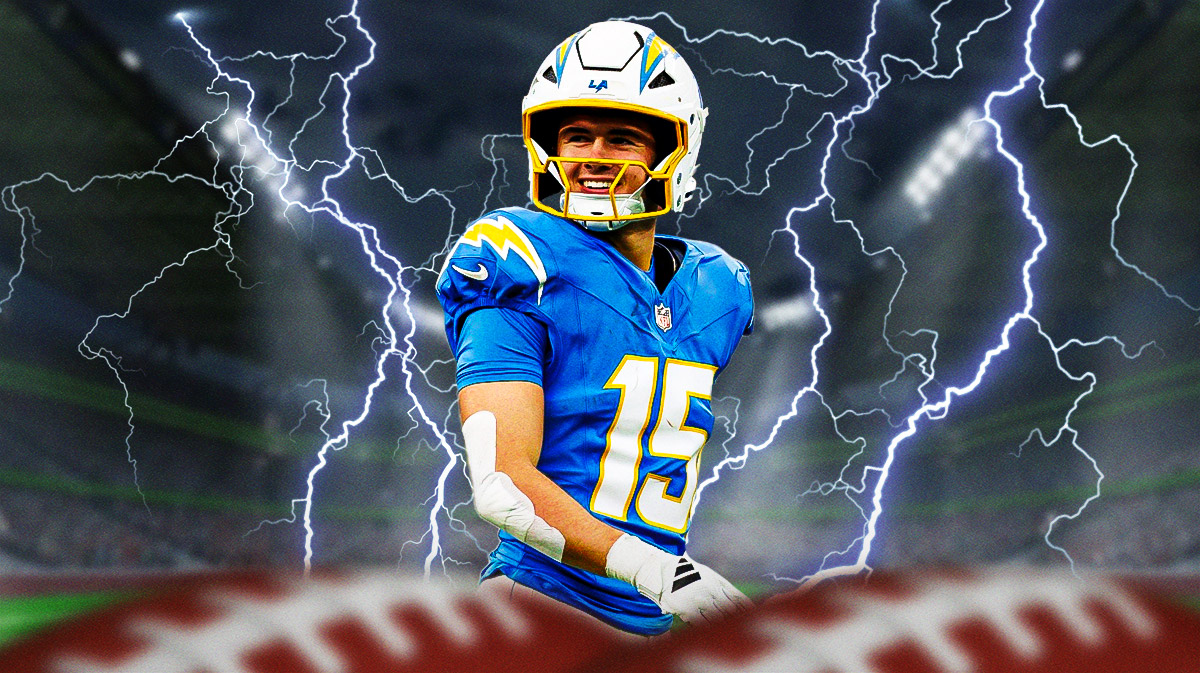 Los Angeles Chargers rookie wide receiver Ladd McConkey