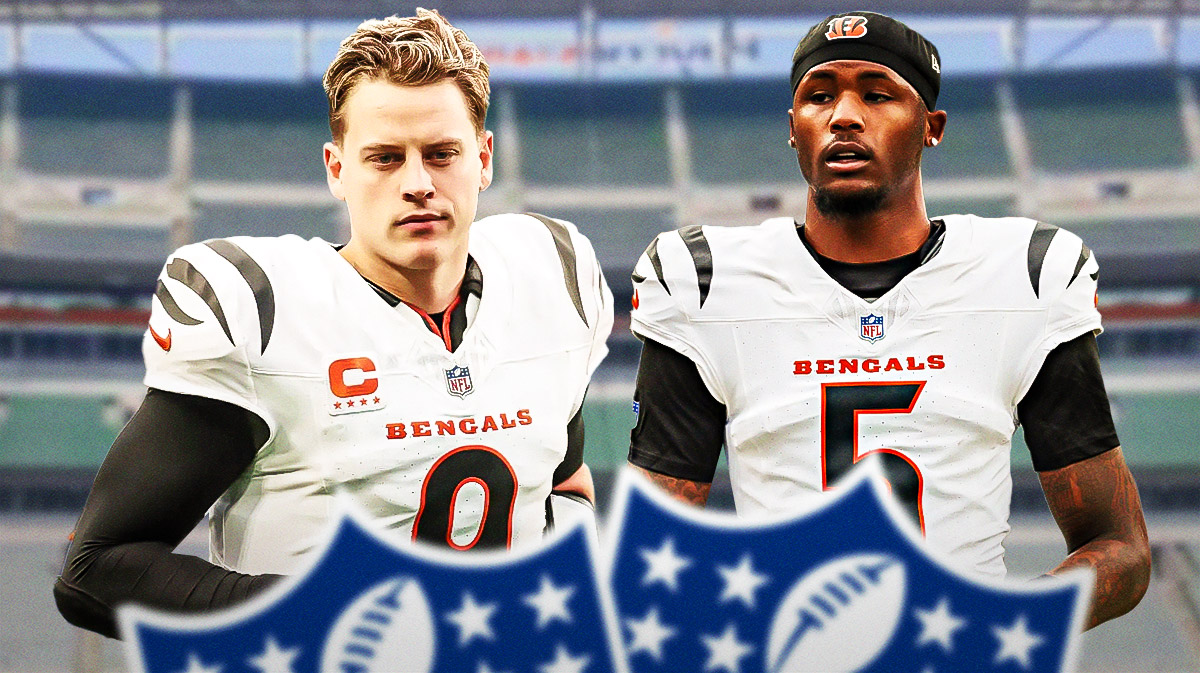 Joe Burrow and Tee Higgins.