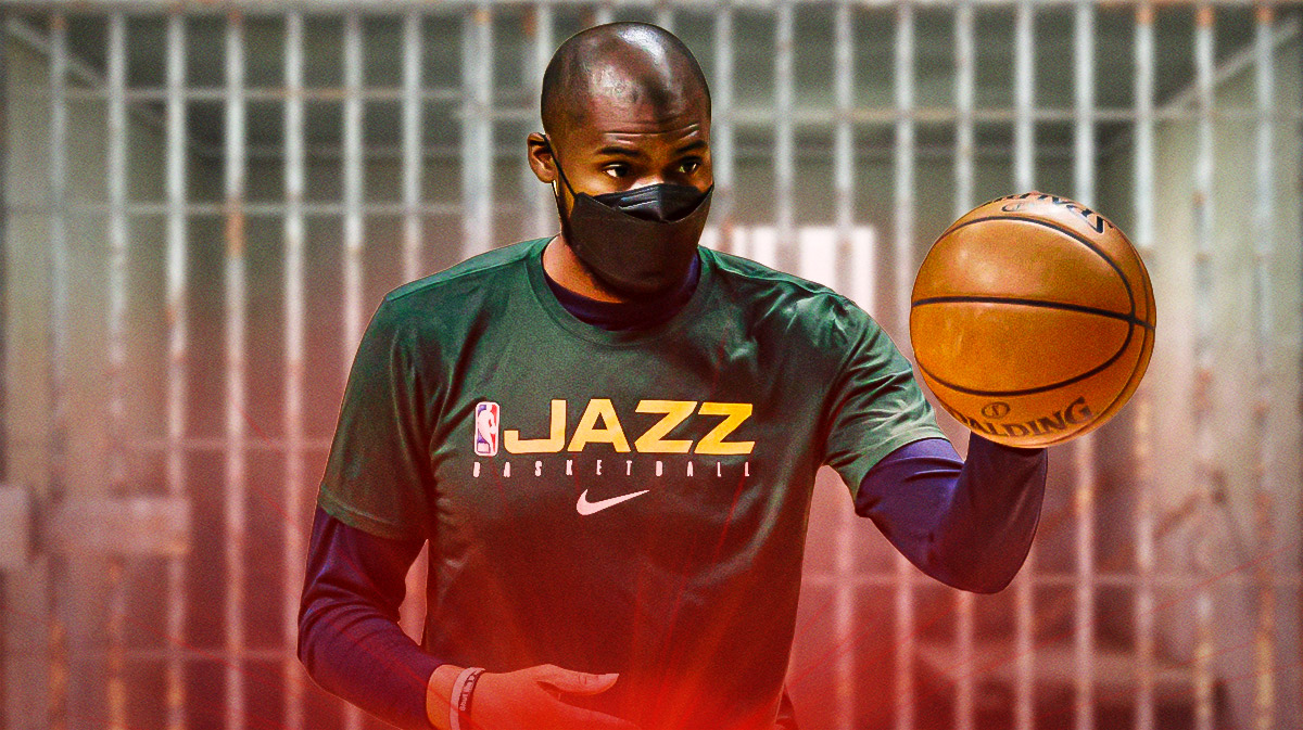 Keyon Dooling with jail cell bars