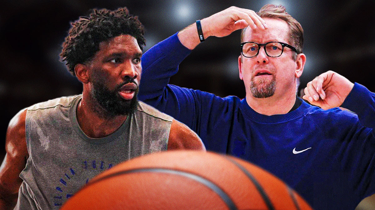 76ers' Joel Embiid and Nick Nurse