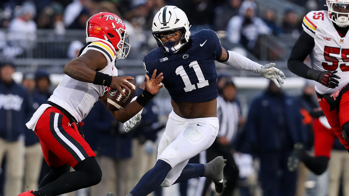 Penn State star Abdul Carter is an NFL Draft prospect in 2025.