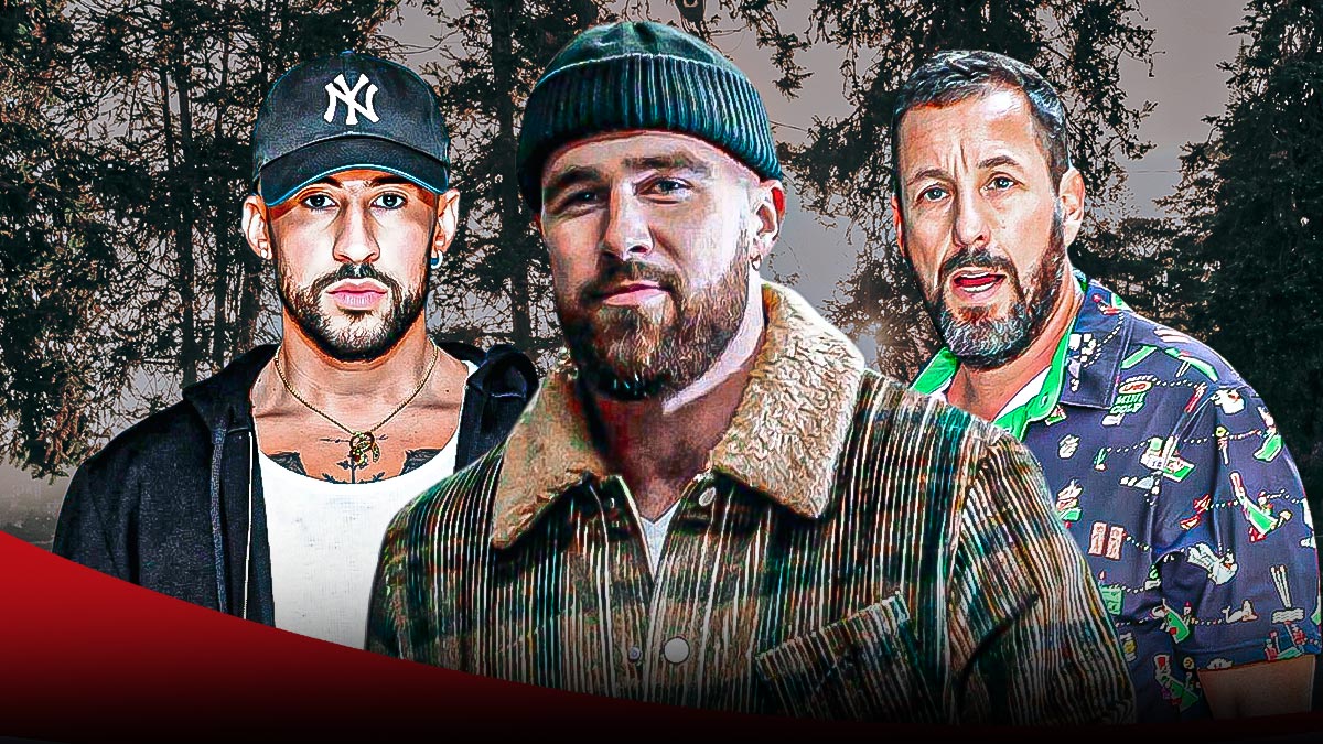 Adam Sandler Happy Gilmore 2 Bad Bunny Travis Kelce