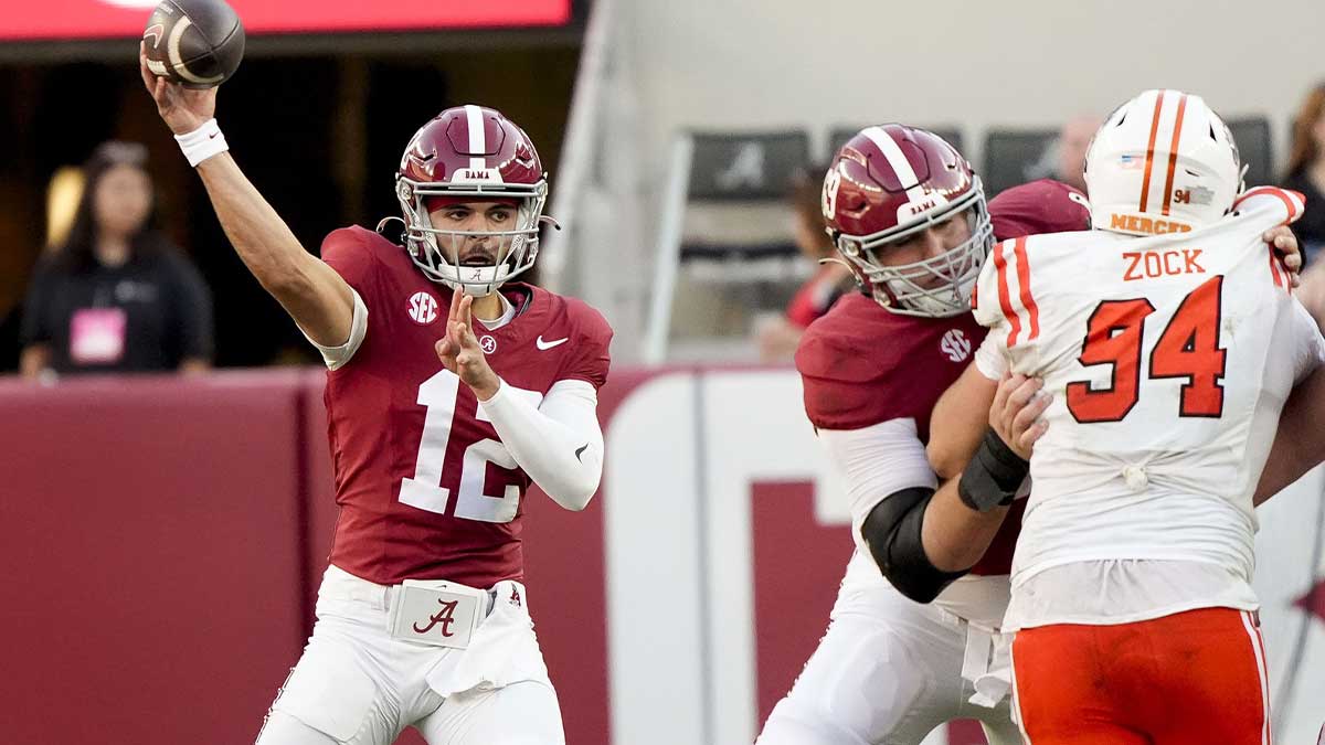 Alabama QB Dylan Lonergan