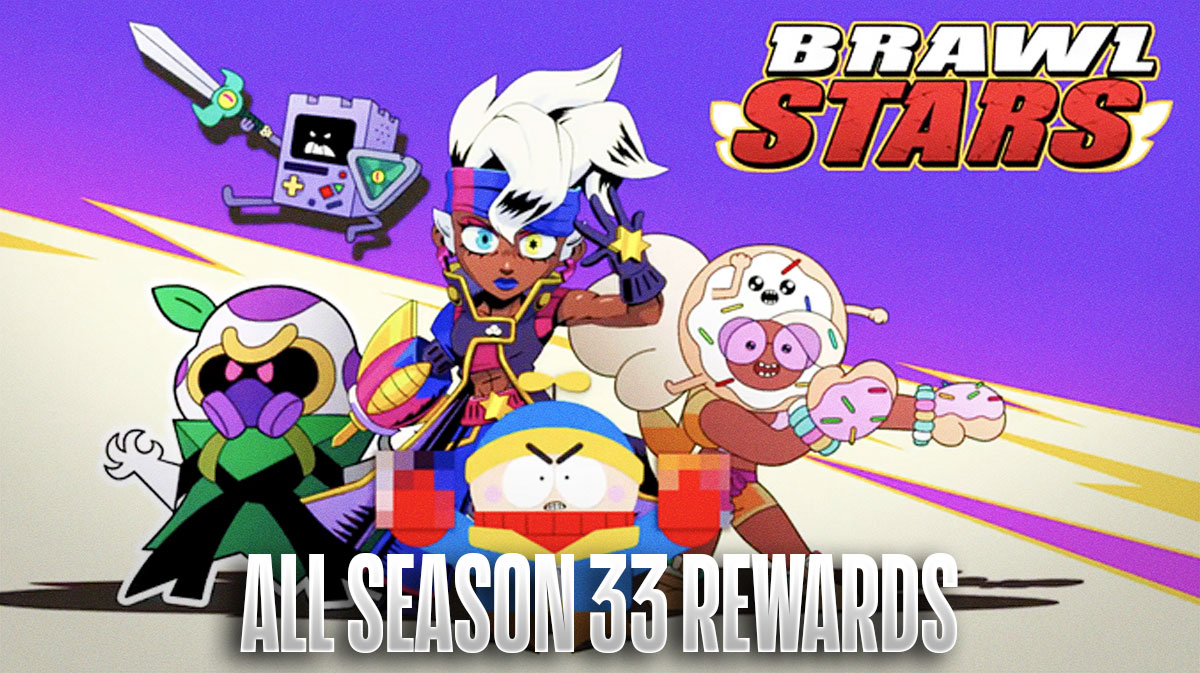 Все награды Brawl Pass за 33-й сезон Brawl Stars