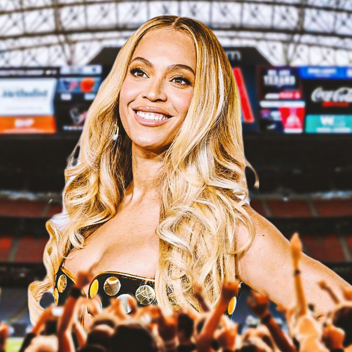 Beyoncé shocks fans with 9 live debuts during Christmas halftime show, image size:1200x1200