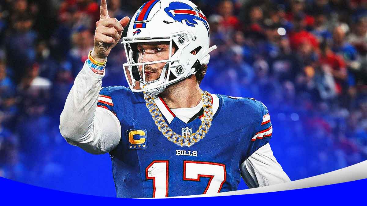 Bills' Josh Allen Has Perfect Reaction To Shiny Gift From Offensive Line