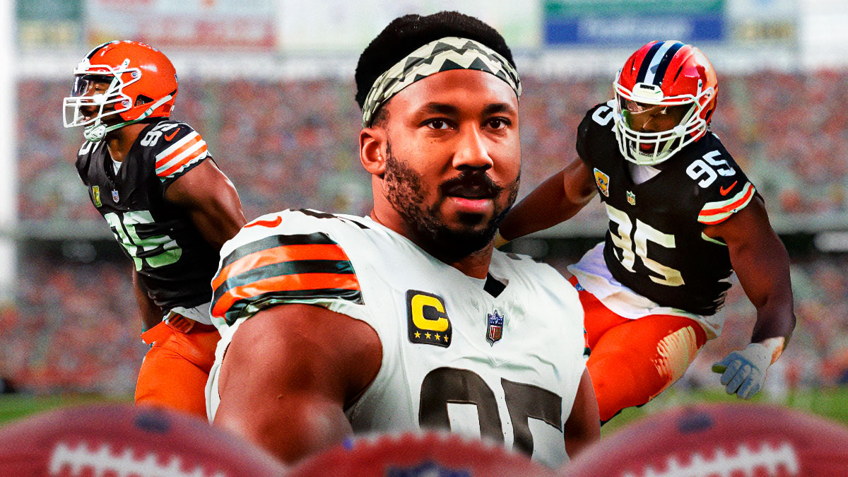 Cleveland Browns star defensive end Myles Garrett
