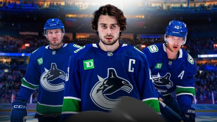 Canucks star Quinn Hughes addressed the JT Miller and Elias Pettersson rift.