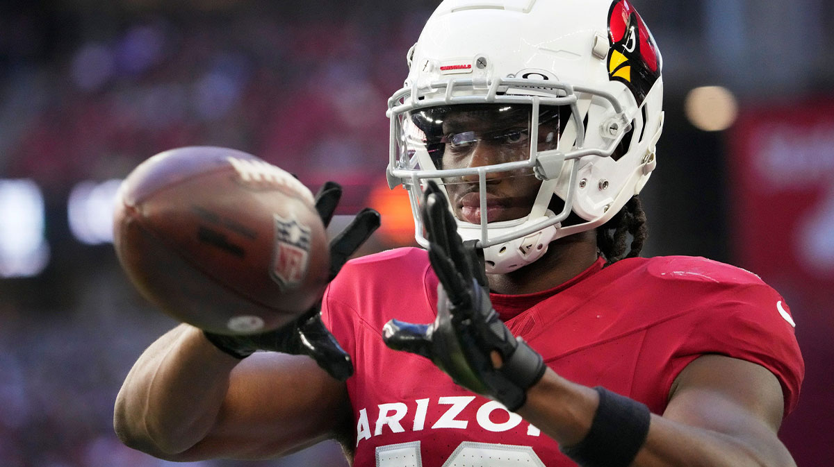 Arizona Cardinals wide receiver Marvin Harrison Jr. (18)