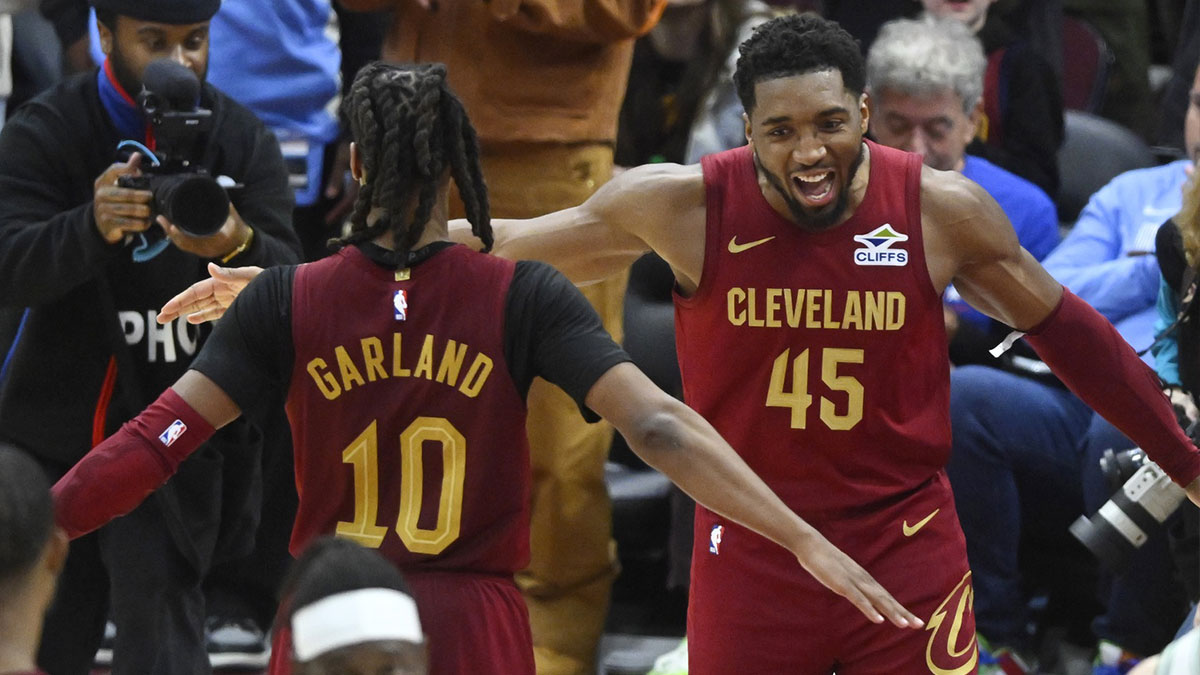 Darius Garland Donovan Mitchell Cavaliers