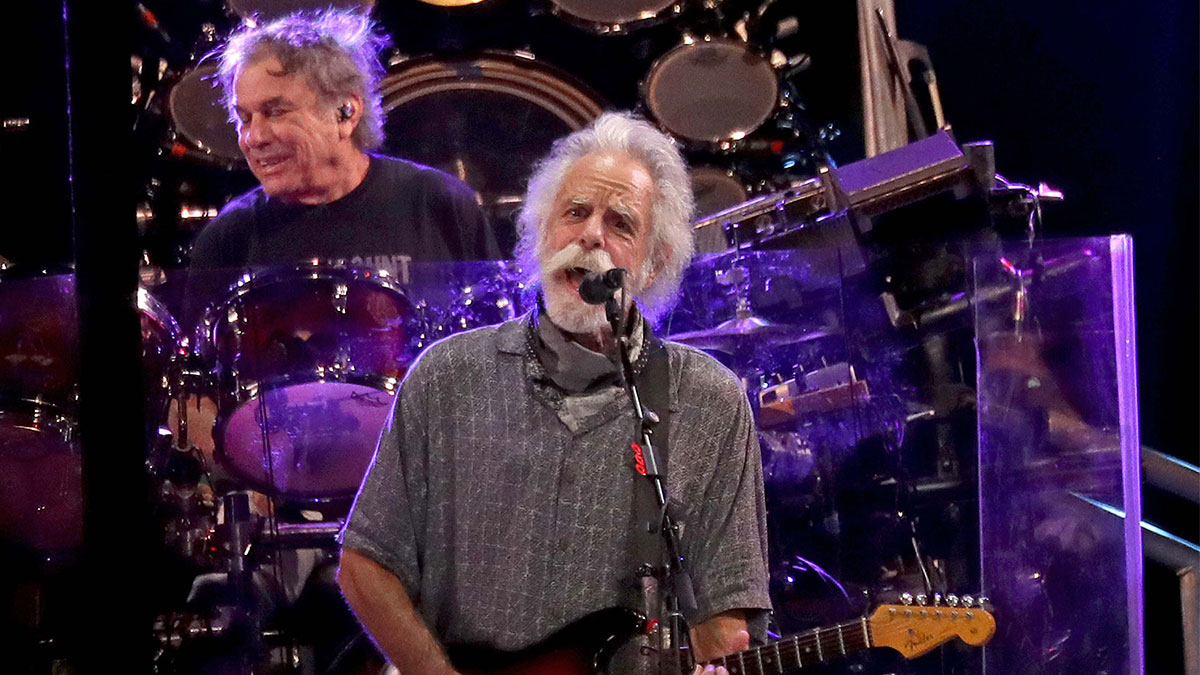 Dead & Company's Bob Weir performing in 2021 in Chicago, Illinois.