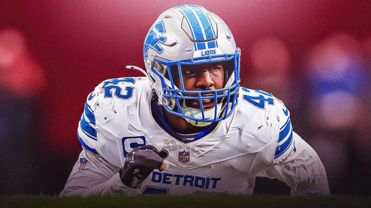 Jalen Reeves-Maybin in a Lions jersey.
