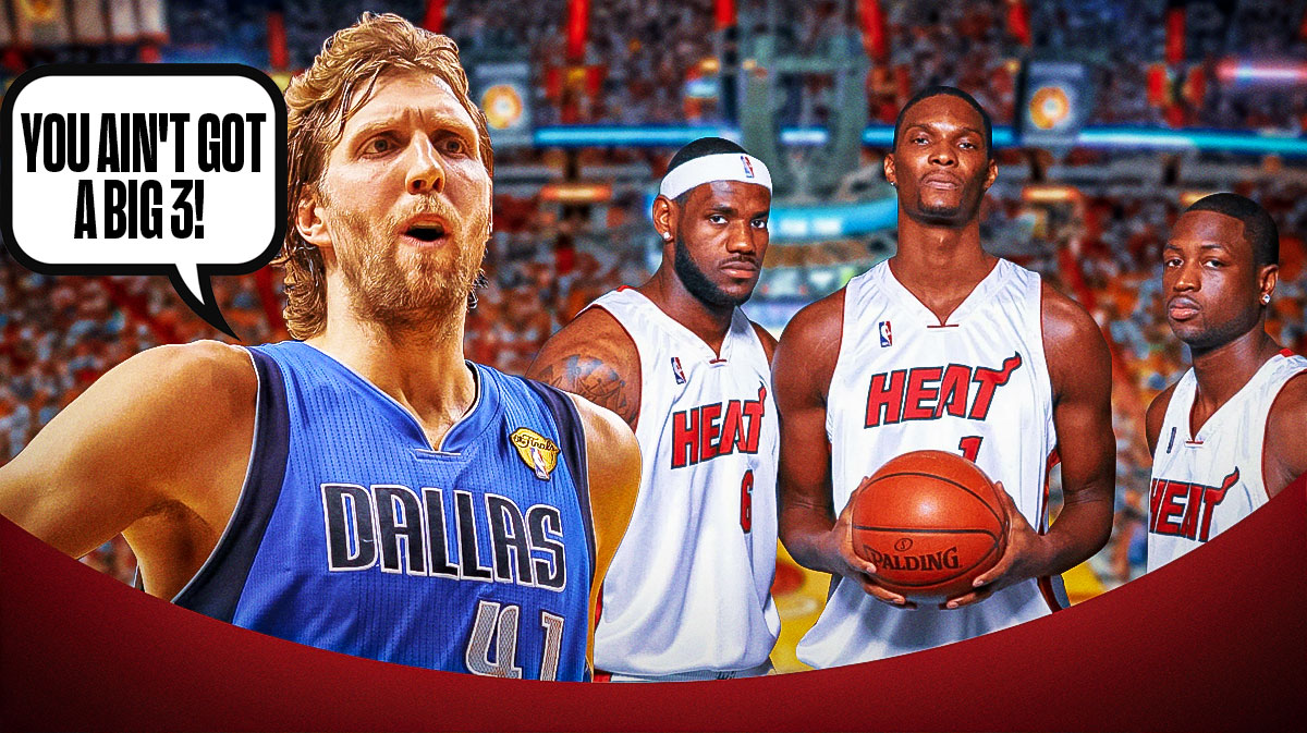 Dirk Nowitzki's savage jab at Heat's Big 3 revealed