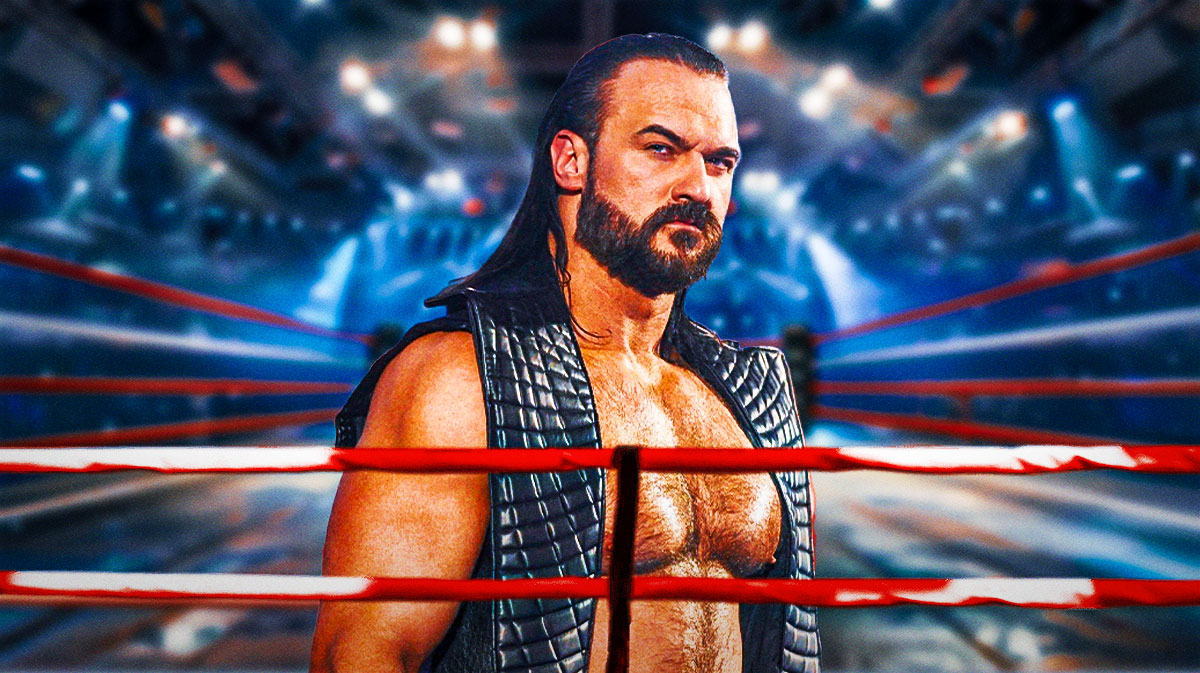 Drew McIntyre in WWE ring.