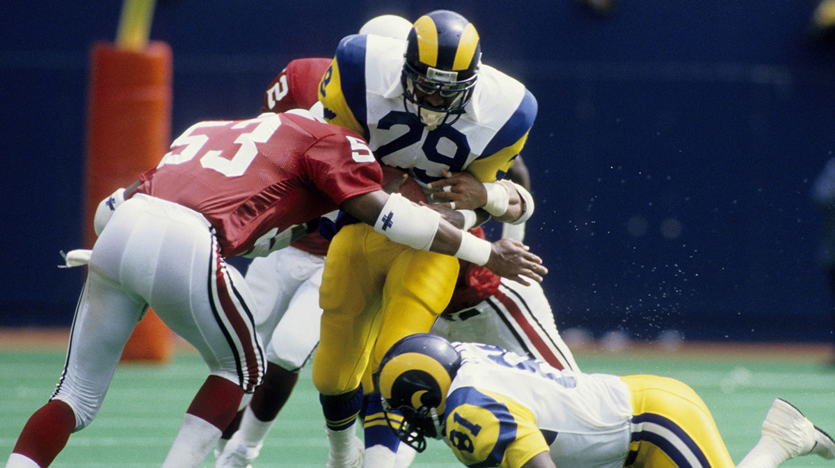 Eric Dickerson Rams 2,000-yard NFL rusher