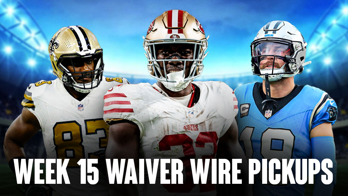 Fantasy Football Top 10 waiver wire pickups for Week 15 (2024)