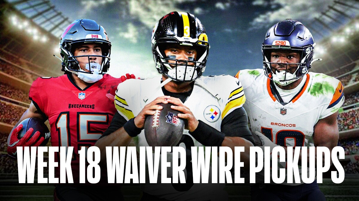 Week 18 waiver wire pickups, fantasy football