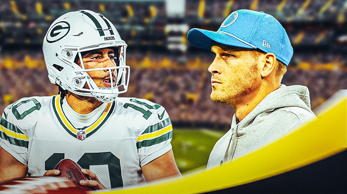 Packers' Jordan Love and Lions OC Ben Johnson