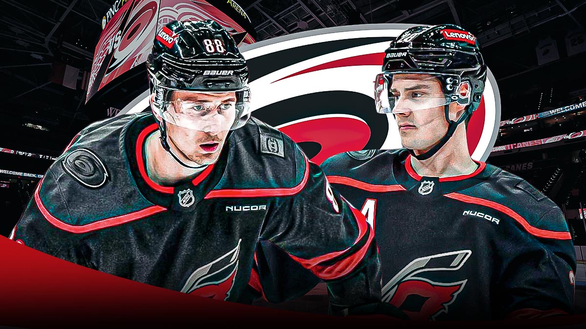 Martin Necas, Sebastian Aho, and Frederik Andersen are important pieces to the Hurricanes.