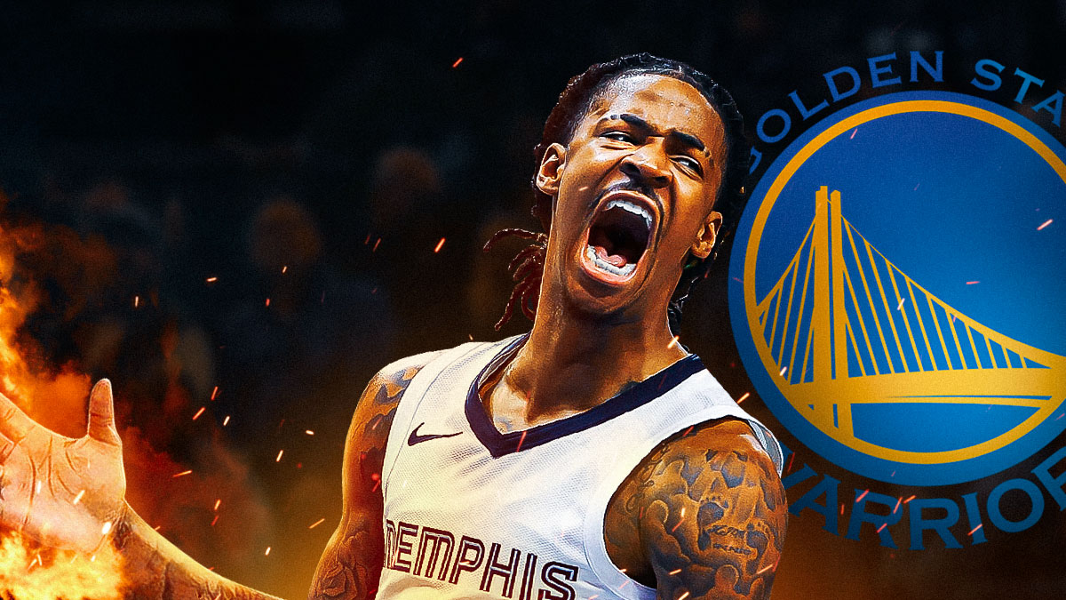 Grizzlies star Ja Morant on fire, Warriors