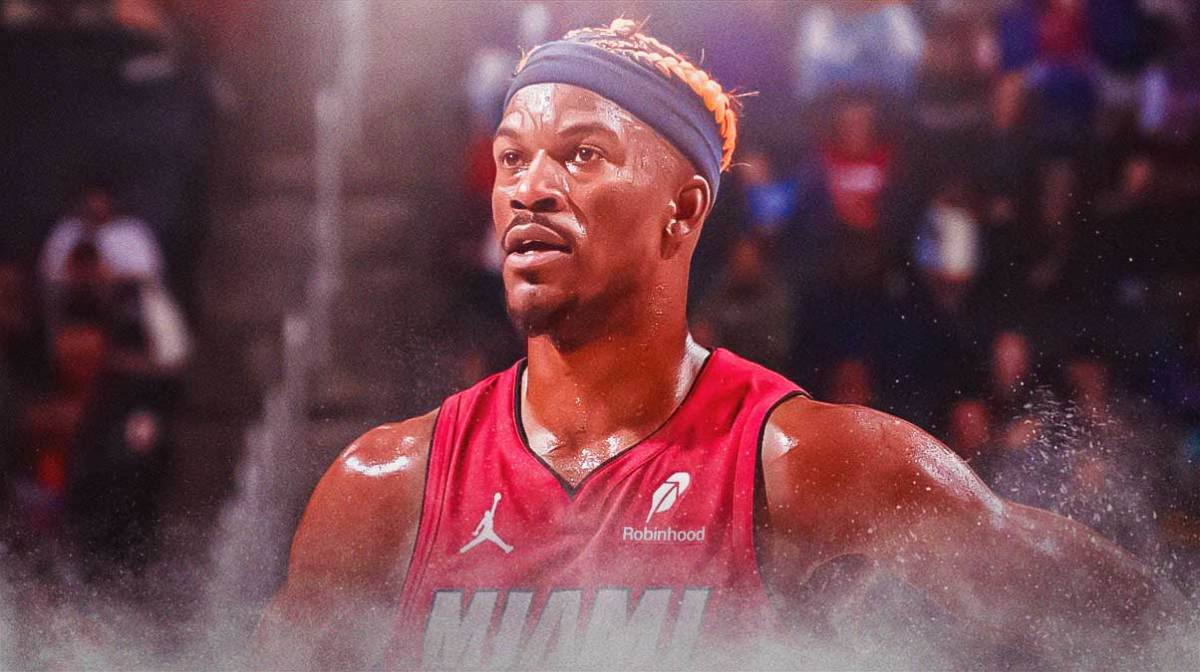 Jimmy Butler in action in Heat jersey, illness Thunder