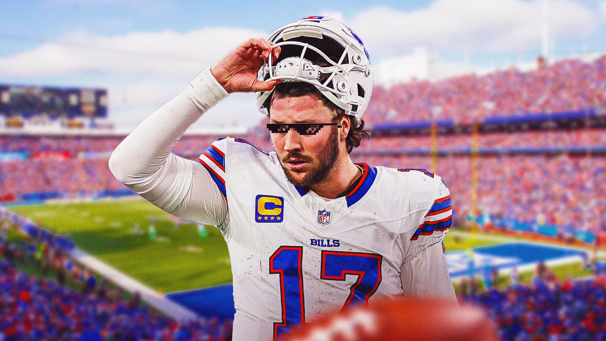 Josh Allen (Bills) with deal with it shades
