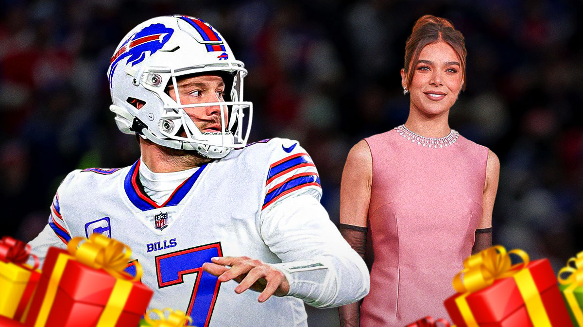 Josh Allen's personalized Christmas gift to fiancée Hailee Steinfeld revealed