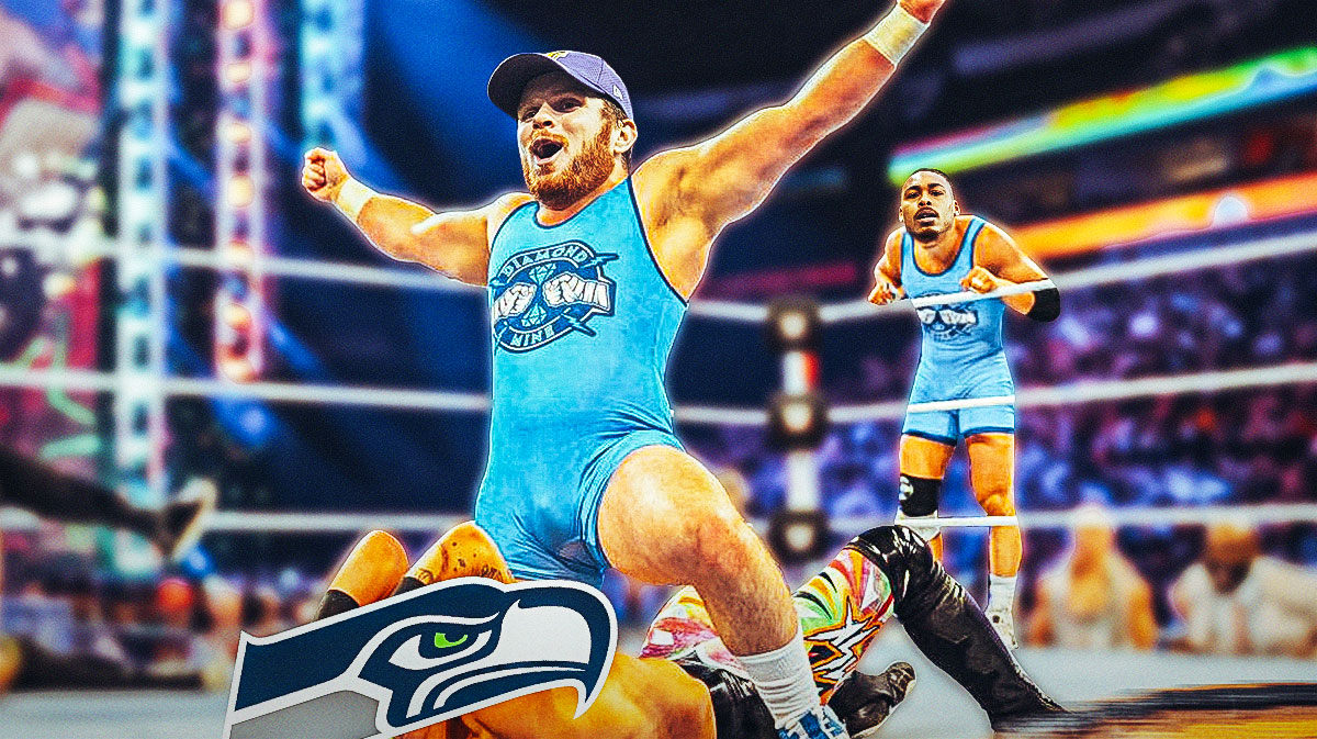 Sam Darnold (Vikings ) as a wrestler