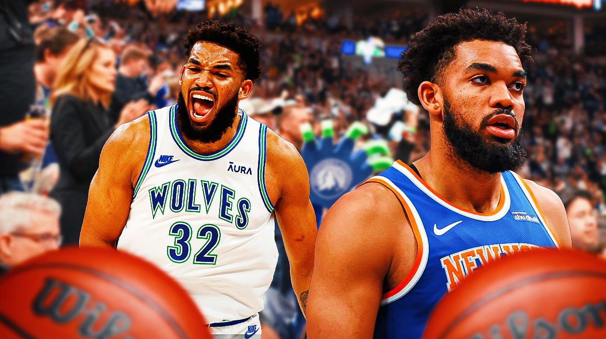 New York Knicks and former Minnesota Timberwolves big man Karl-Anthony Towns