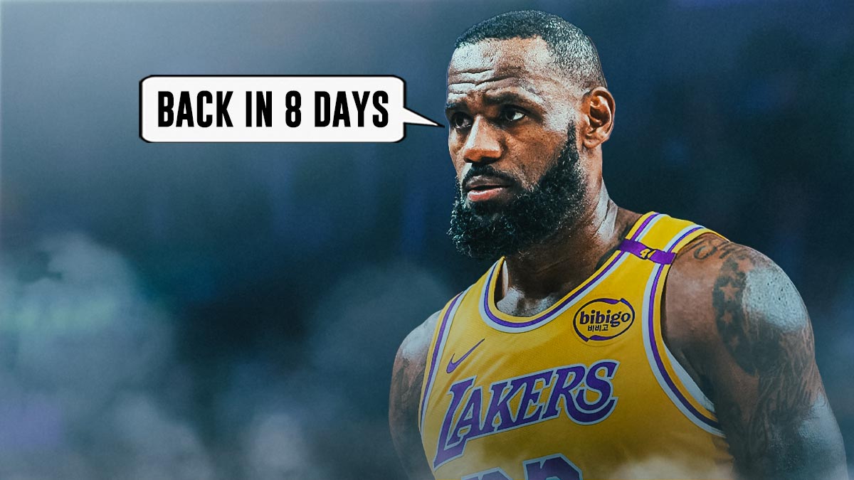 LeBron James reveals how he spent 8 days away from Lakers amid trying season