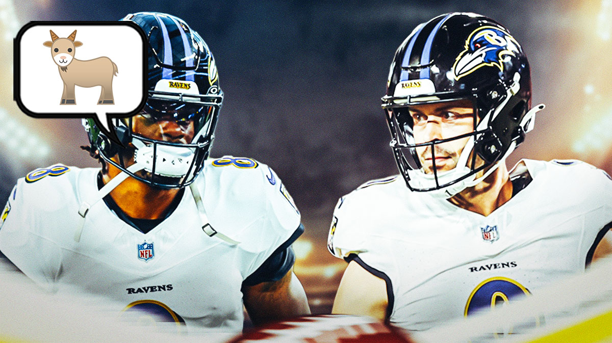 Ravens' Lamar Jackson drops 'GOAT' take on Justin Tucker amid struggles