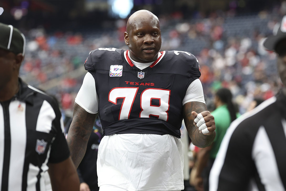 Houston Texans offensive tackle Laremy Tunsil (78) during the game against the Jacksonville Jaguars at NRG Stadium.