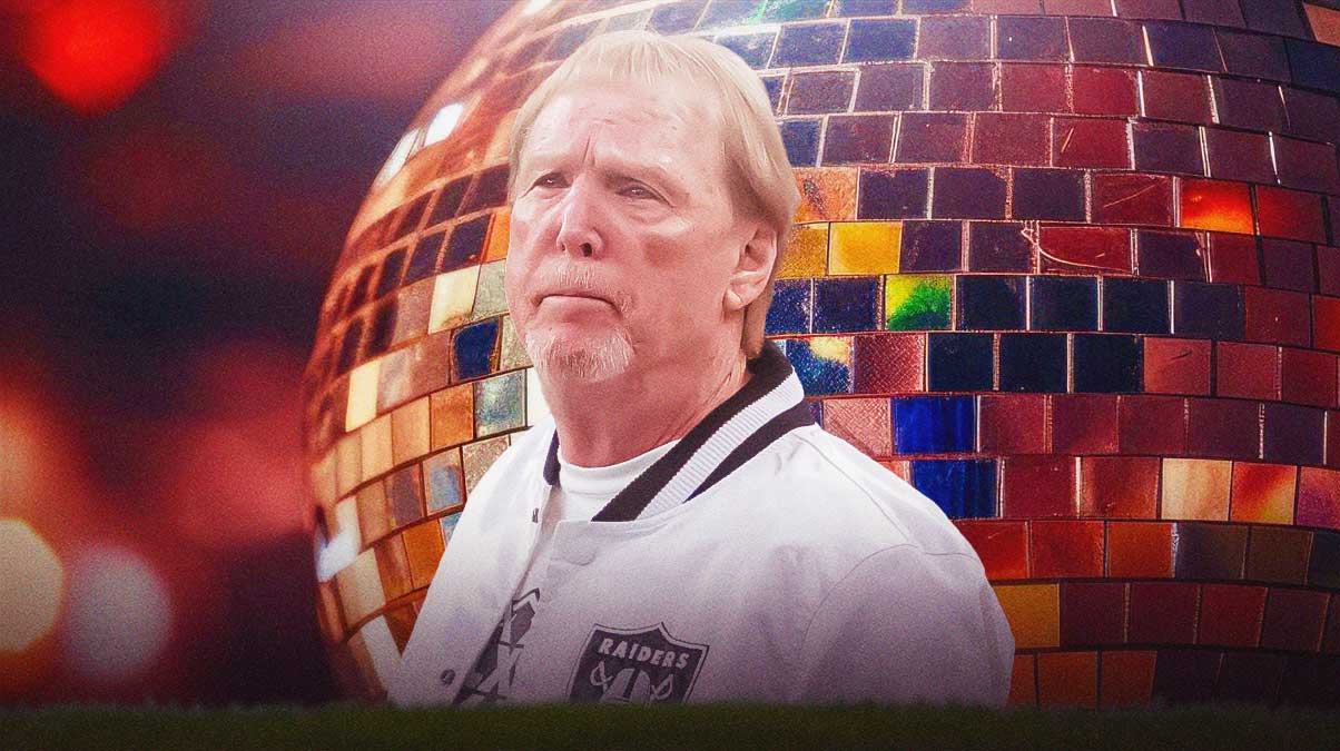 Raiders owner Mark Davis was in a dancing, jovial mood. Despite losing the top overall pick in the draft.