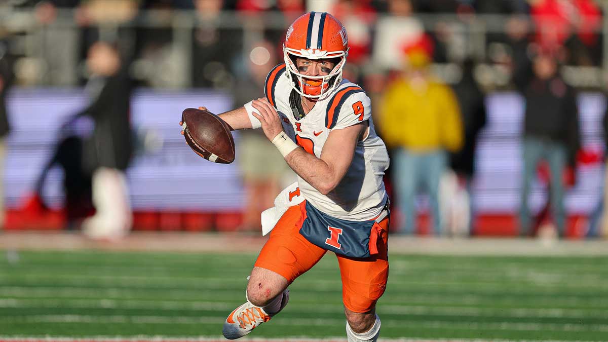 Illinois' Luke Altmyer reveals major decision during Fighting Illini vs