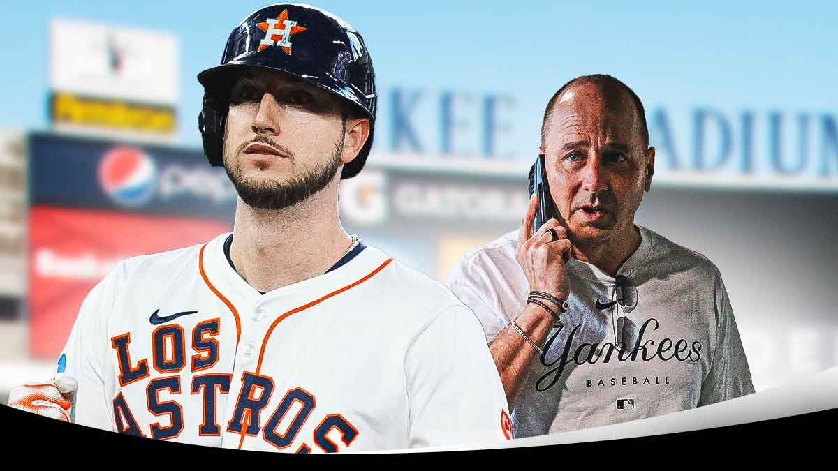 Astros star Kyle Tucker, Yankees GM Brian Cashman