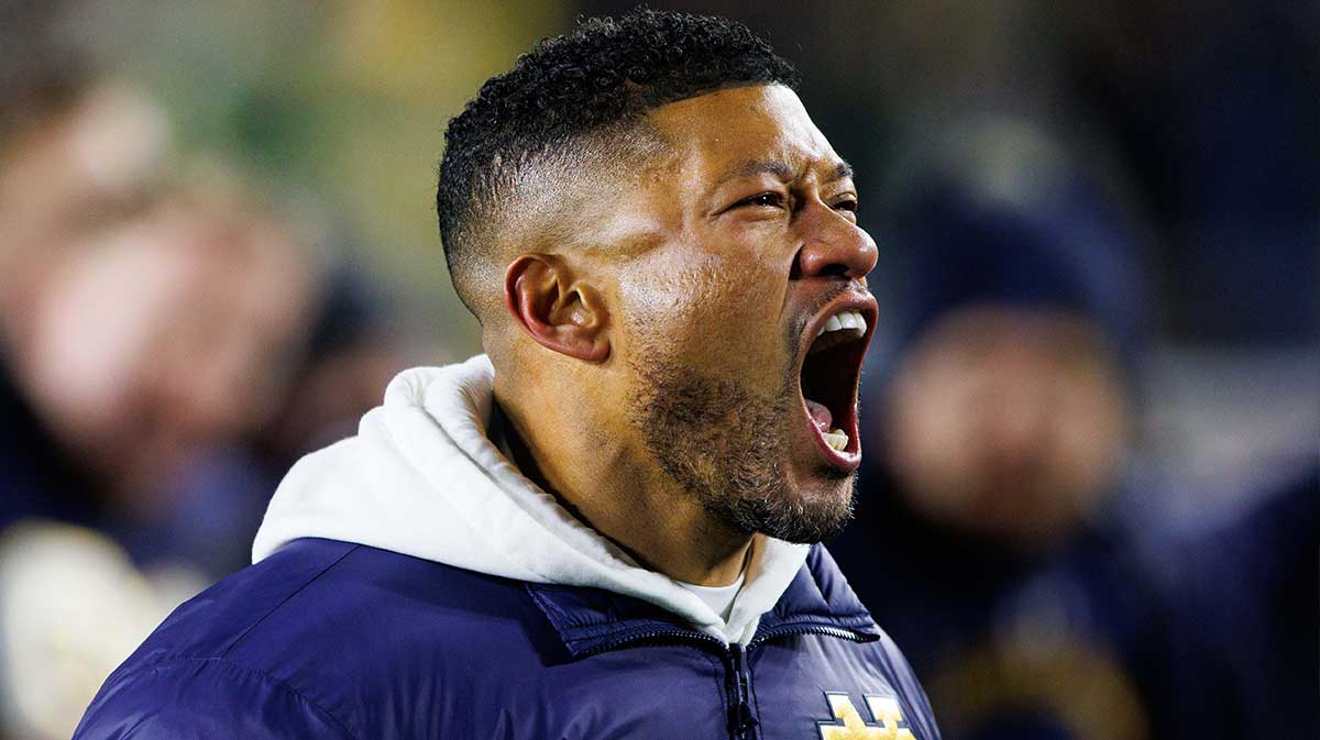 © MICHAEL CLUBB/SOUTH BEND TRIBUNE / USA TODAY NETWORK via Imagn Images