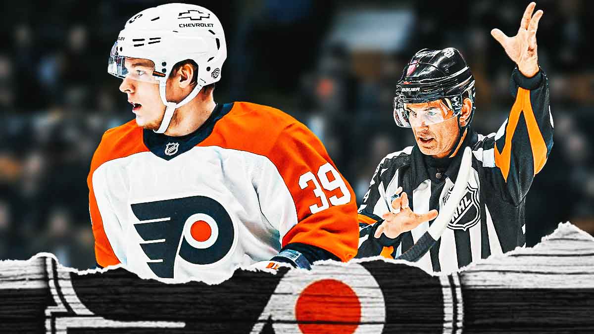 Flyers' Matvei Michkov catches fine for high-sticking Quinton Byfield
