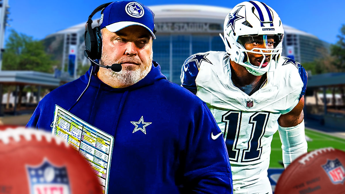 Micah Parsons and Mike McCarthy inside AT&T Stadium