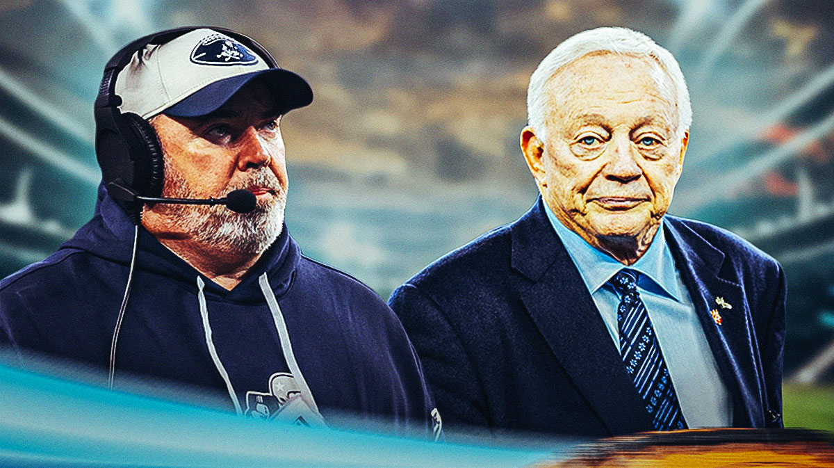 Cowboy coach Mike McCarthy and owner Jerry Jones