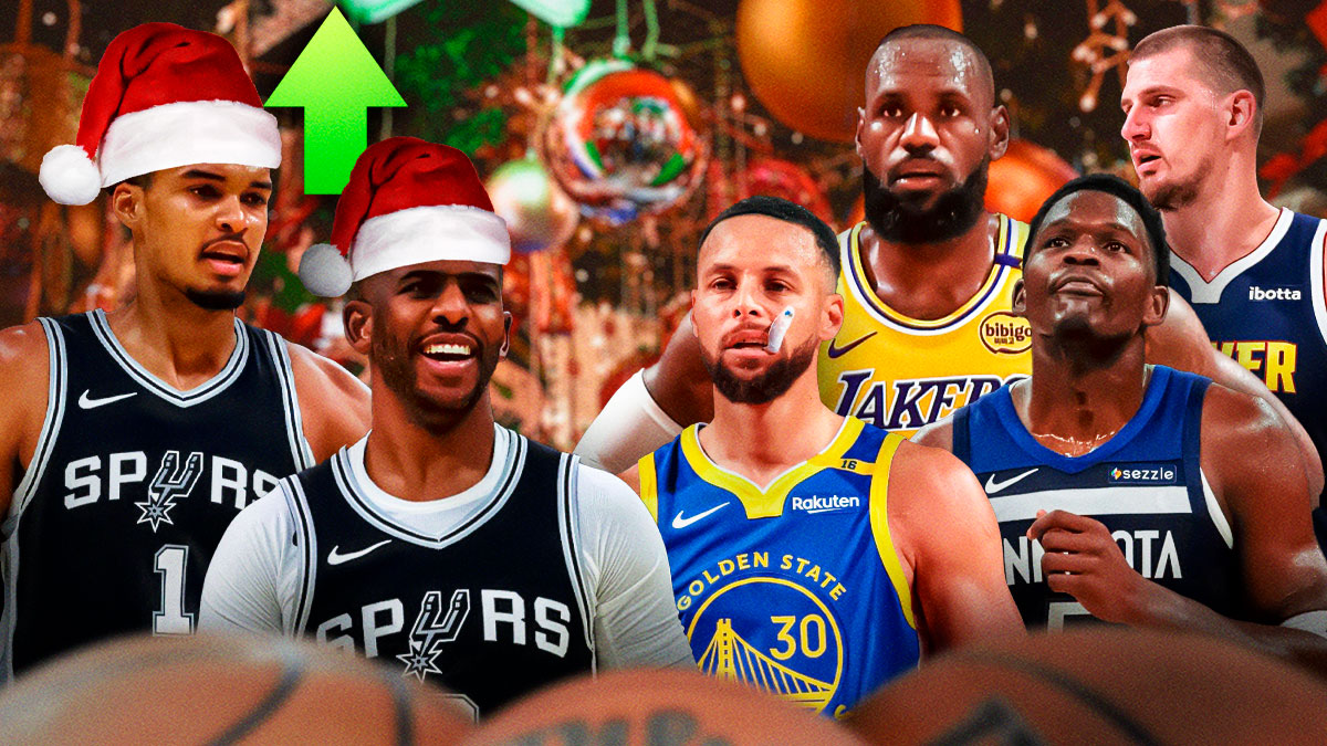 NBA power rankings with rising Spurs- Victor Wembanyama and Chris Paul