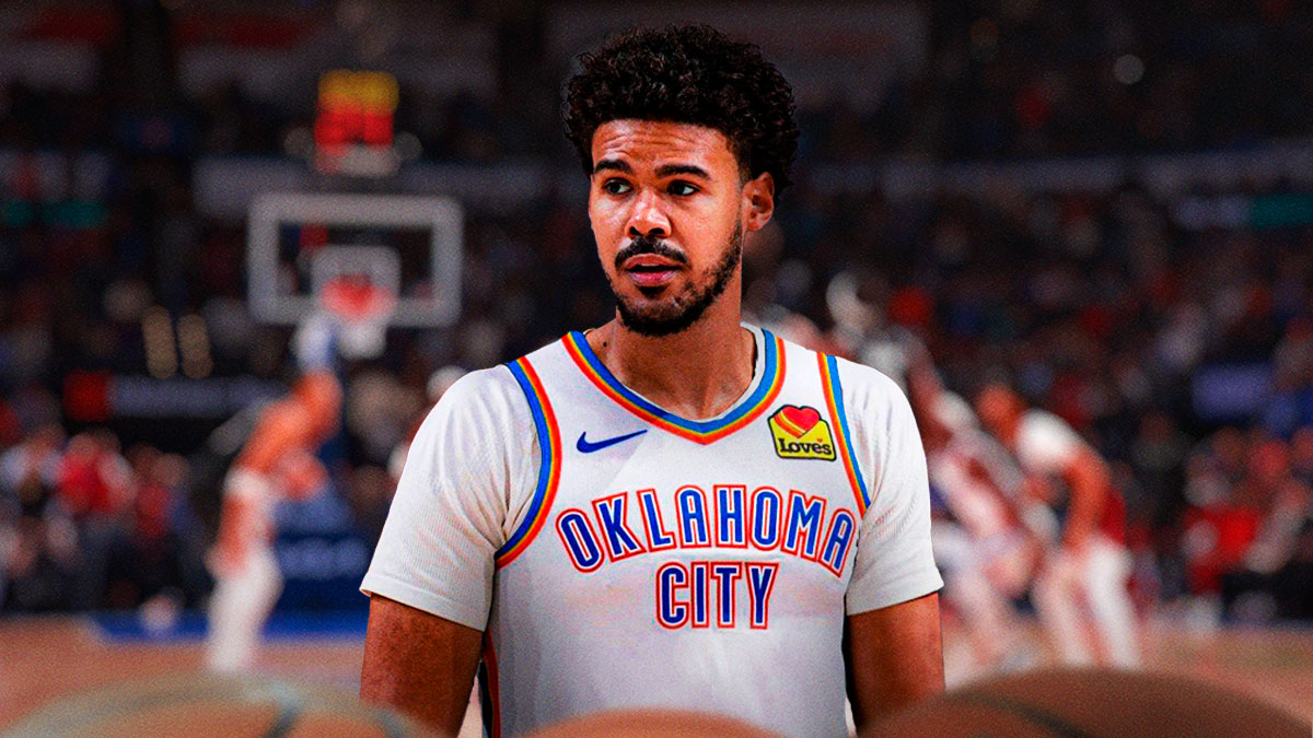 Nets' Cam Johnson in a Thunder uniform